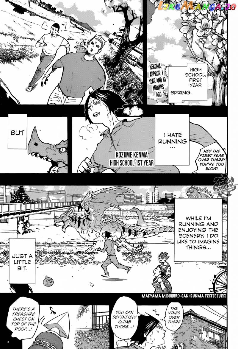 Haikyuu!!, Chapter 266 image 02